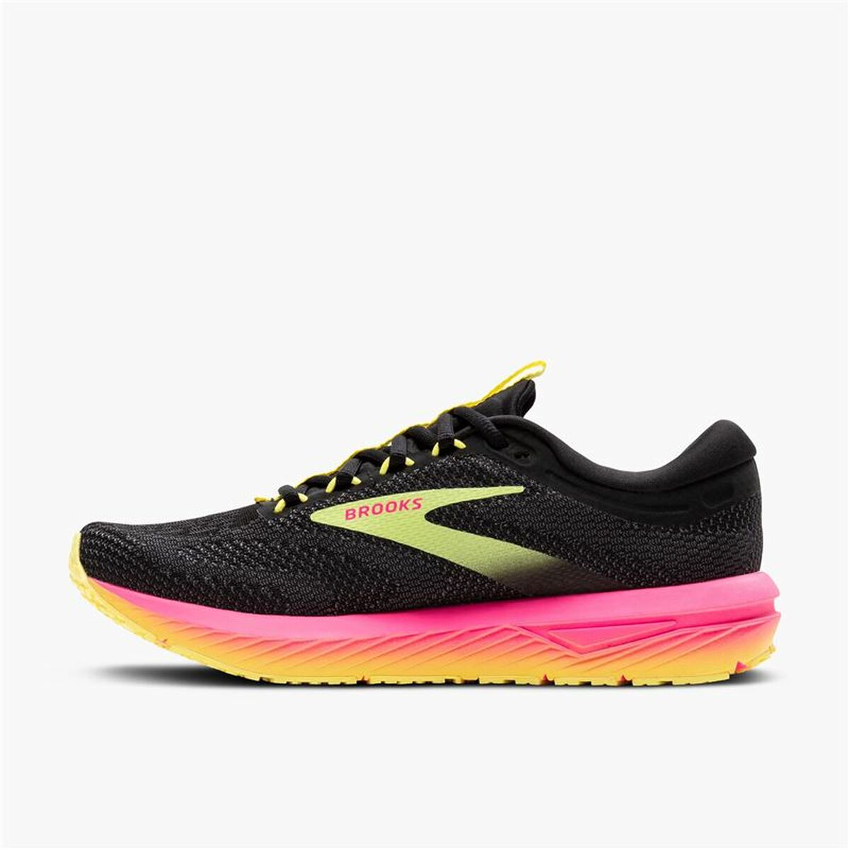 Sports Trainers for Women Brooks Revel 7 Black Pink-6