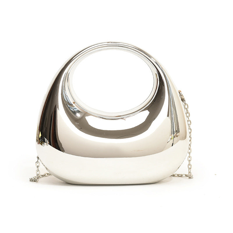 Small Acrylic Chain Shoulder Bag – Crossbody Design