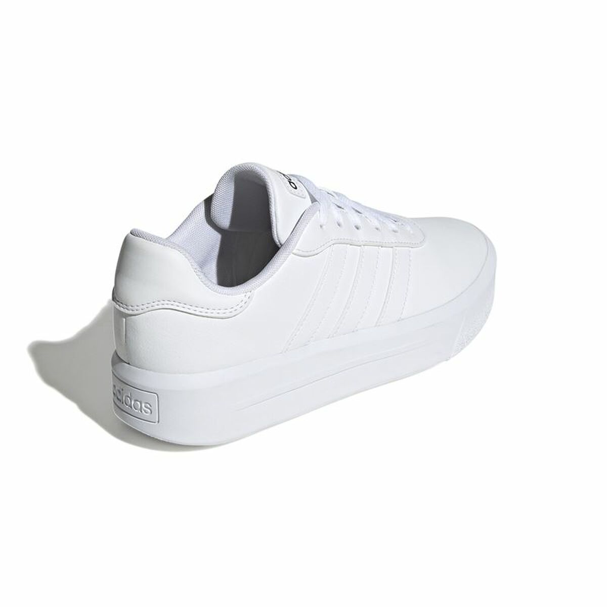Sports Trainers for Women Adidas Court Platform White-4