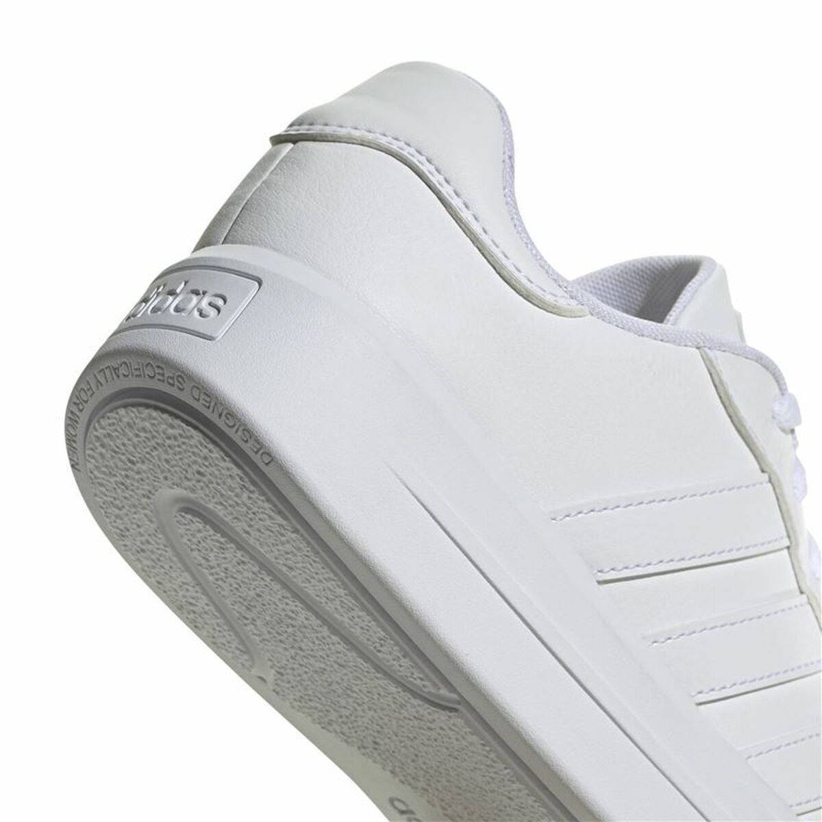 Sports Trainers for Women Adidas Court Platform White-2