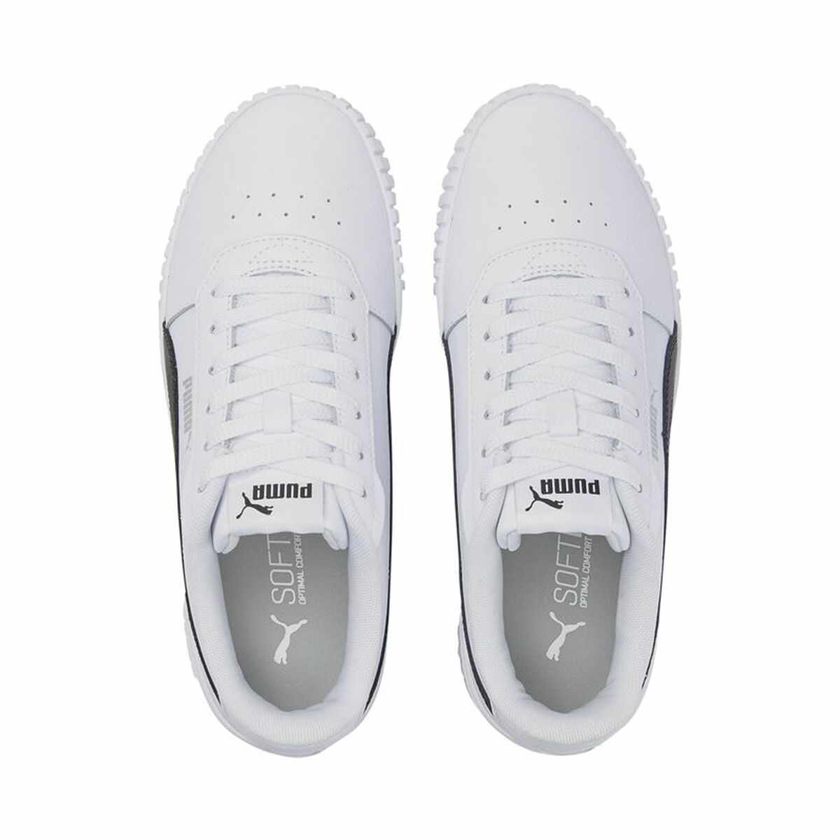 Women's casual trainers Puma Carina 2.0 White-8