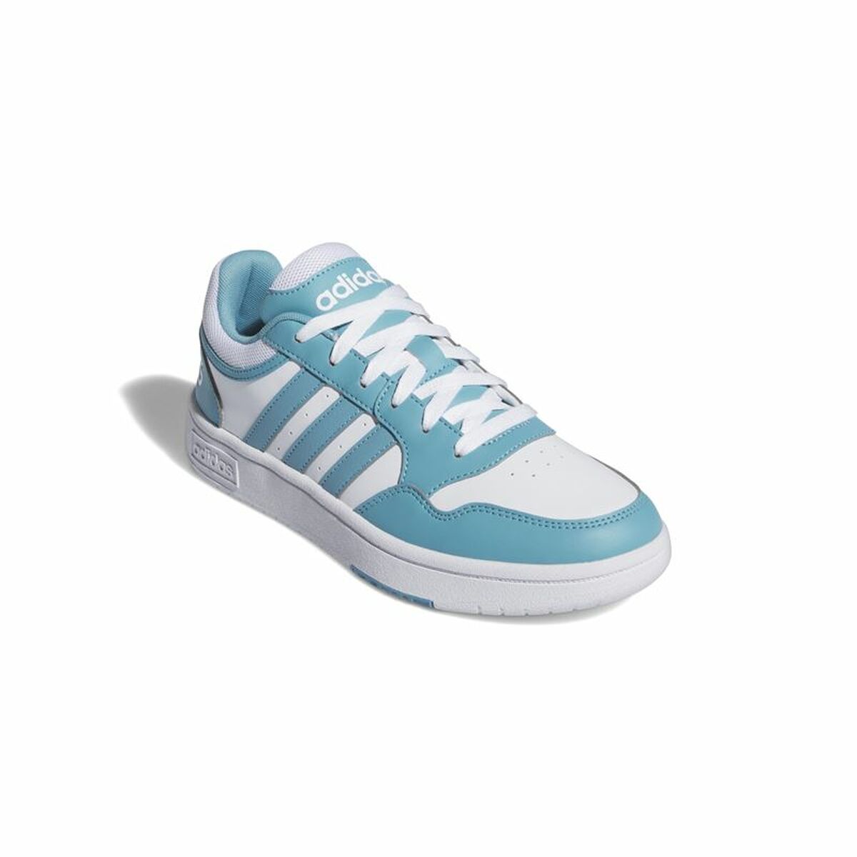 Sports Trainers for Women Adidas Hoops 3.0 Blue White-4