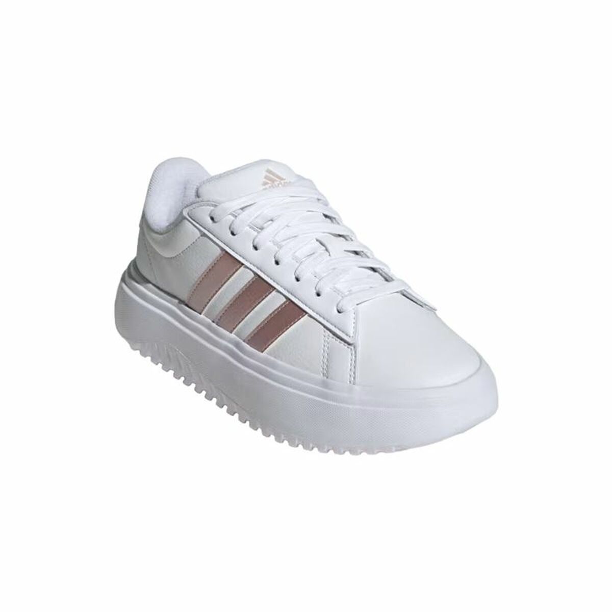 Sports Trainers for Women Adidas Grand Court Platform White-4