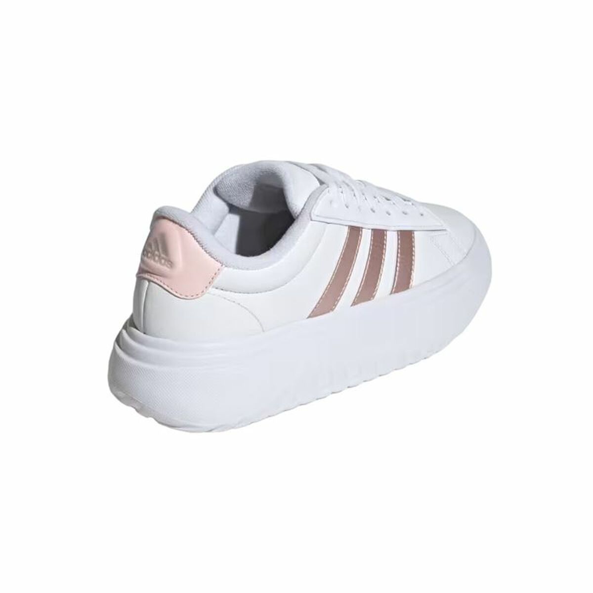 Sports Trainers for Women Adidas Grand Court Platform White-3