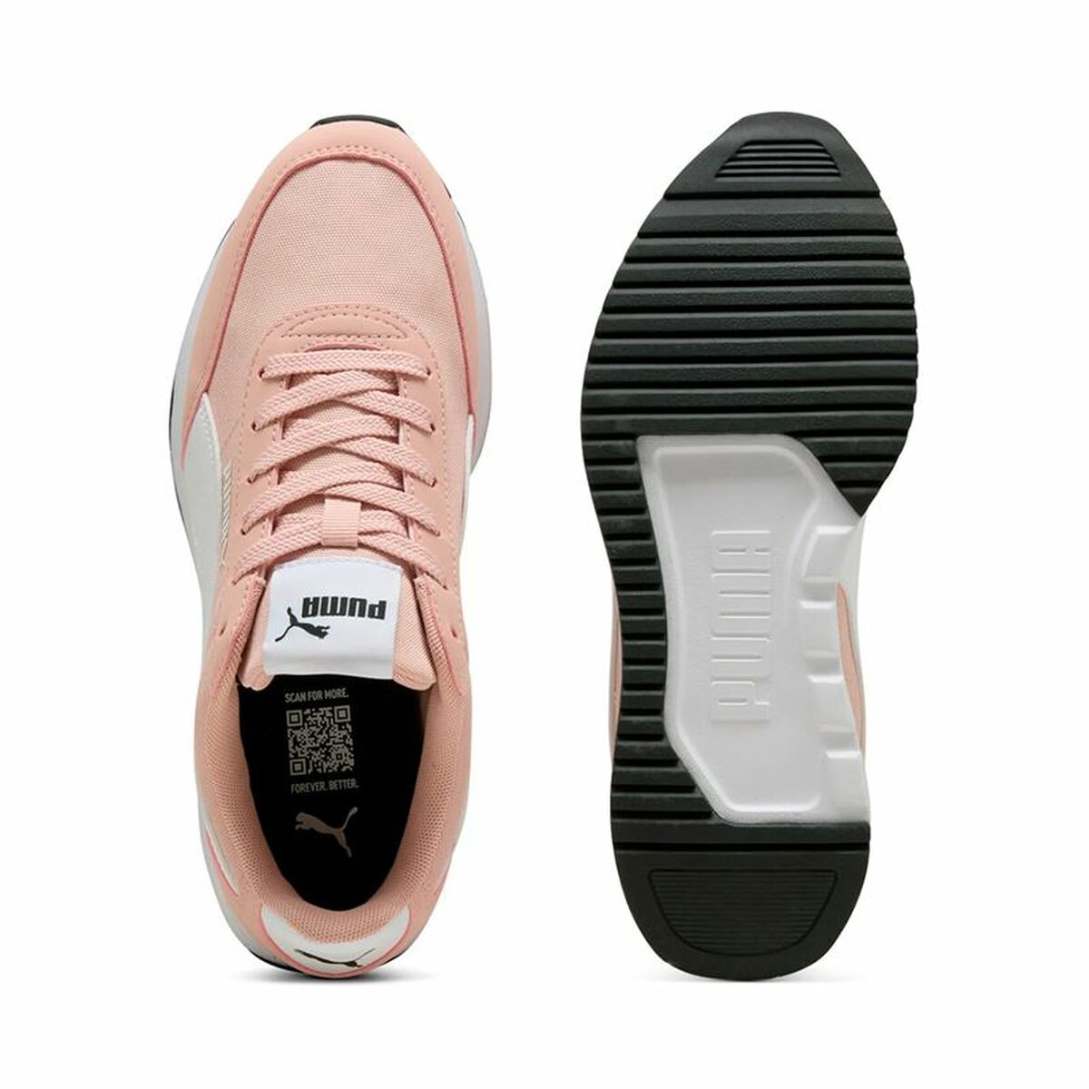 Sports Trainers for Women Puma R78 Lightwind Beige-3