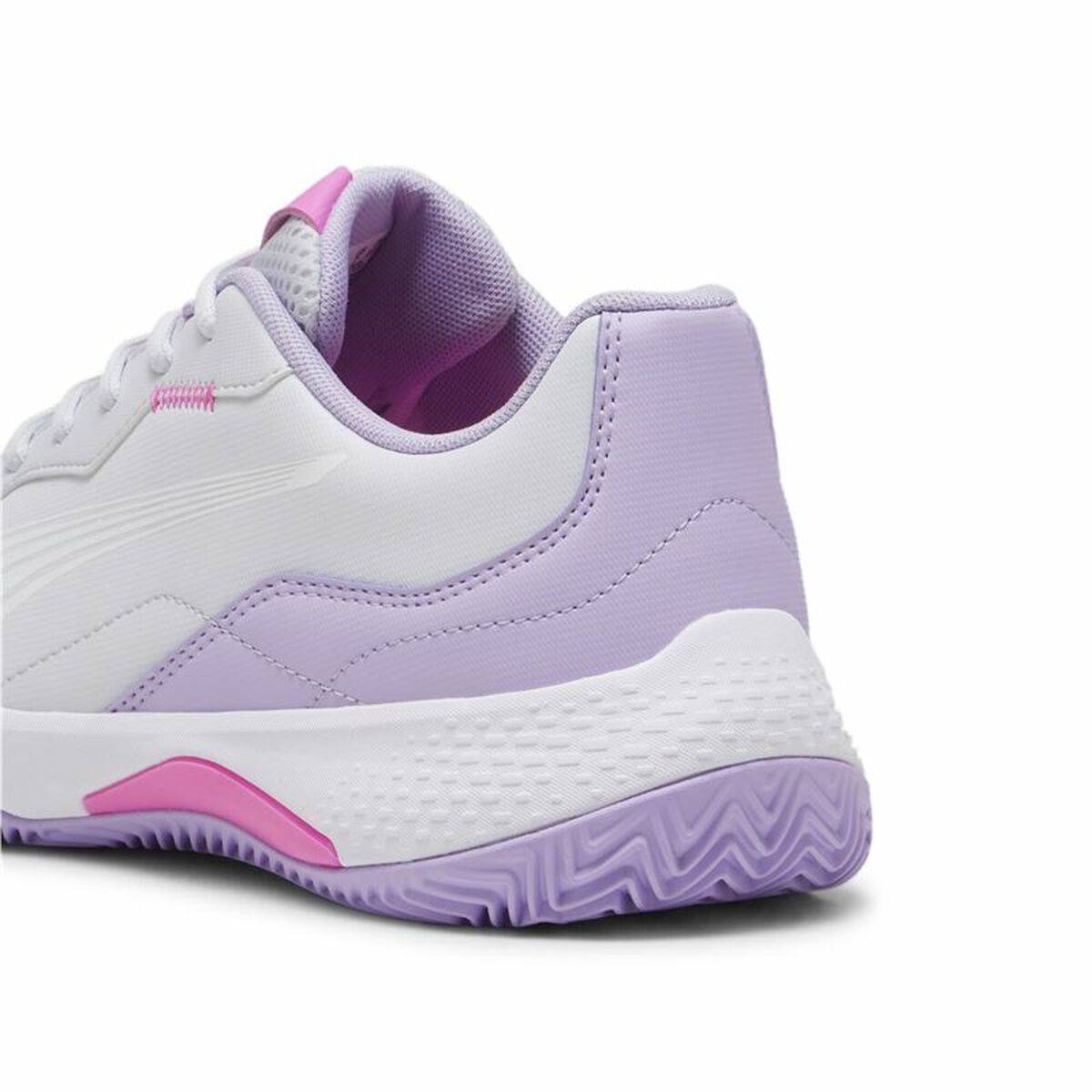 Sports Trainers for Women Puma Nova Smash White Plum-4