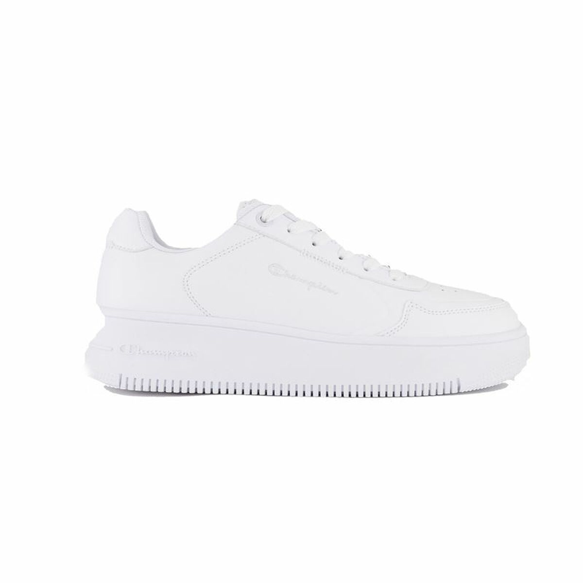 Sports Trainers for Women Champion Rebound Platform Low White-0