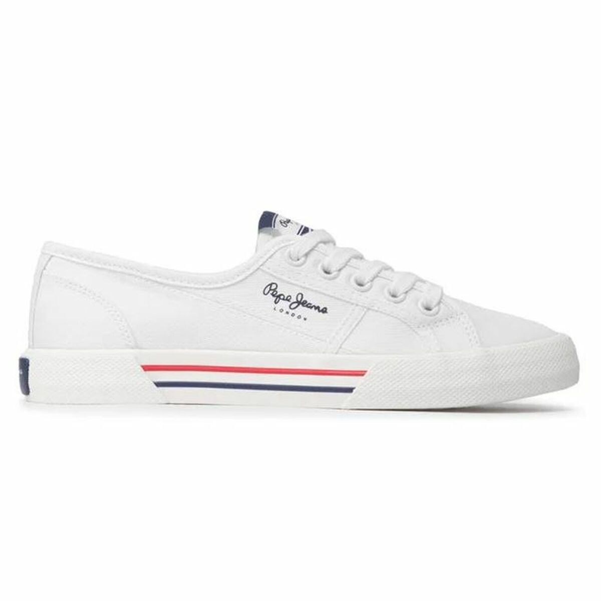 Sports Trainers for Women Pepe Jeans Brady Basic White-0