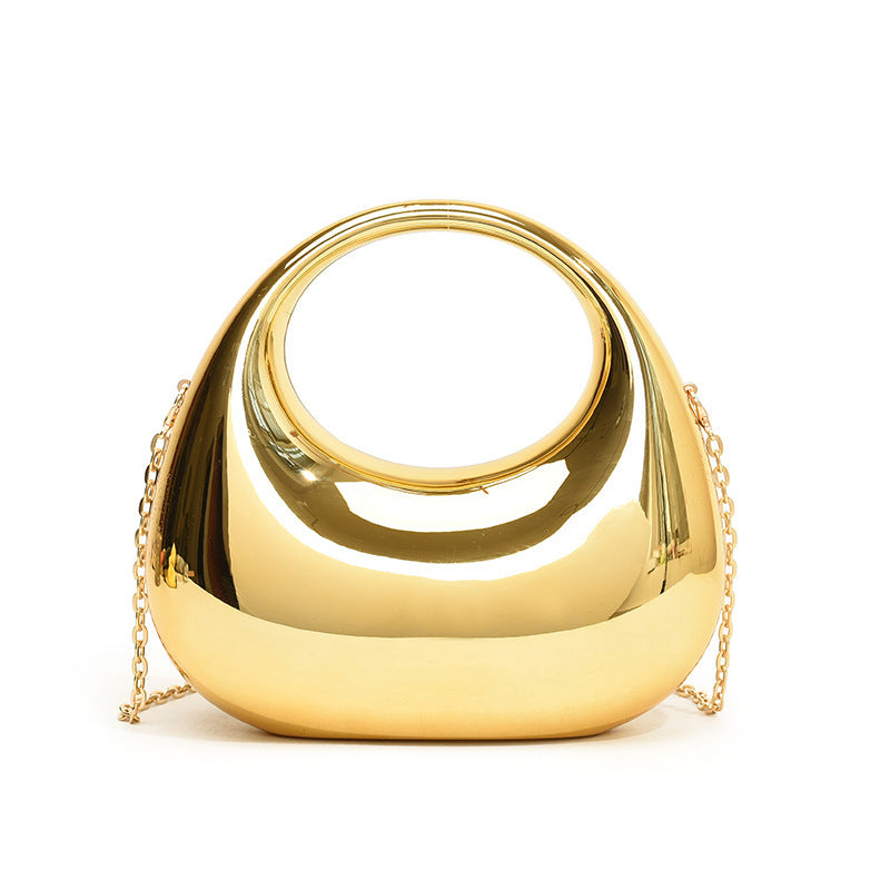 Small Acrylic Chain Shoulder Bag – Crossbody Design