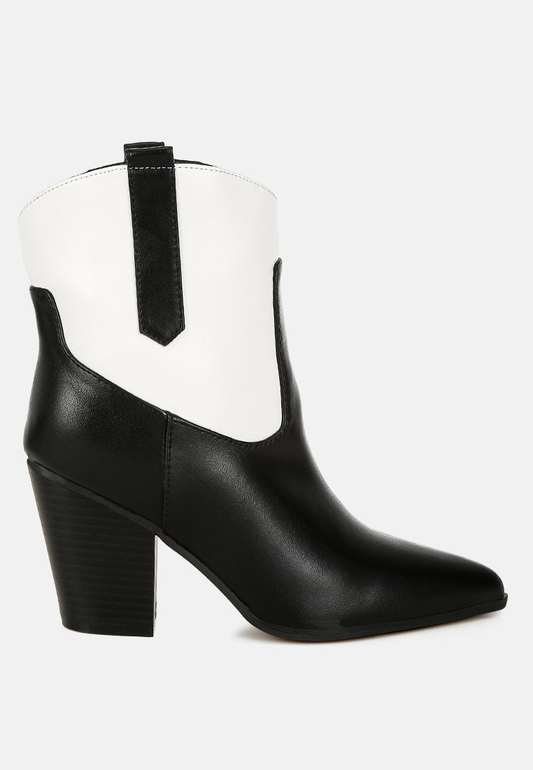 Gallops Two Tone Cowboy Boots-6