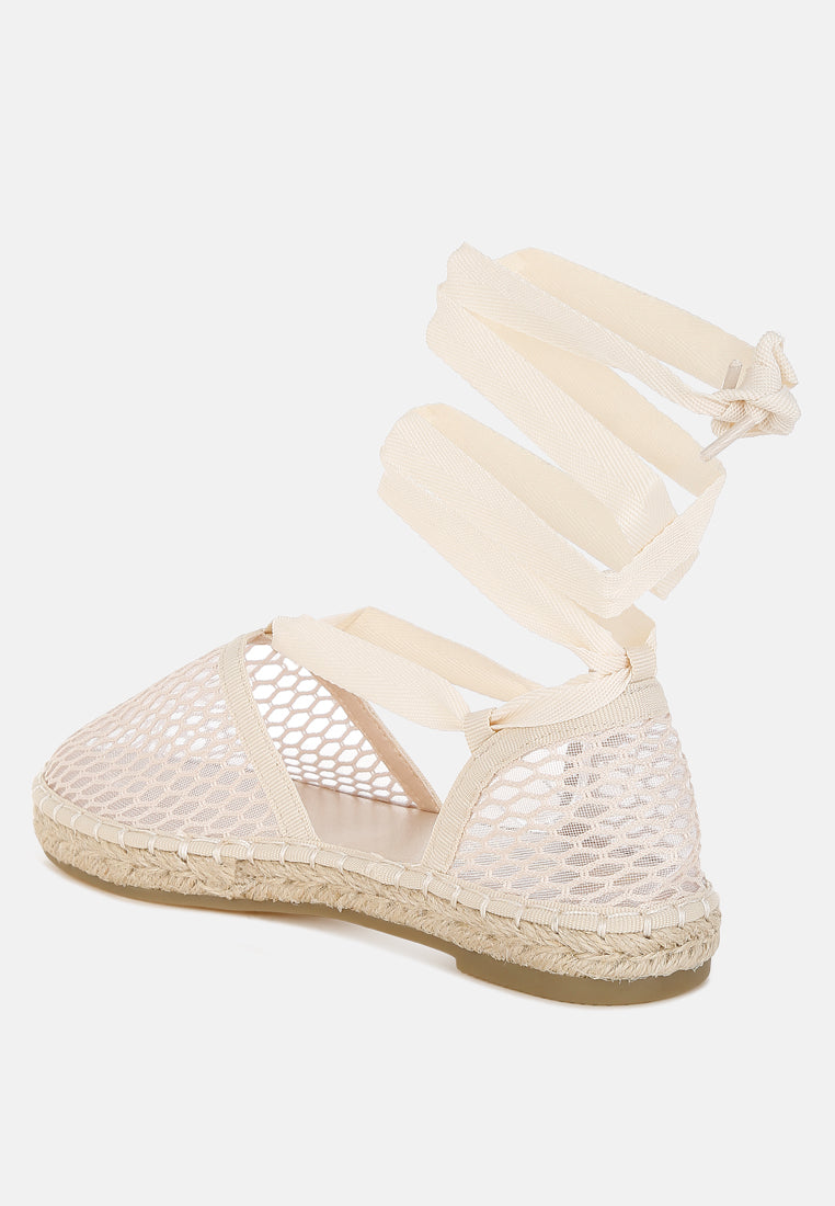 Sonara Mesh Flat Espadrille Sandals-2