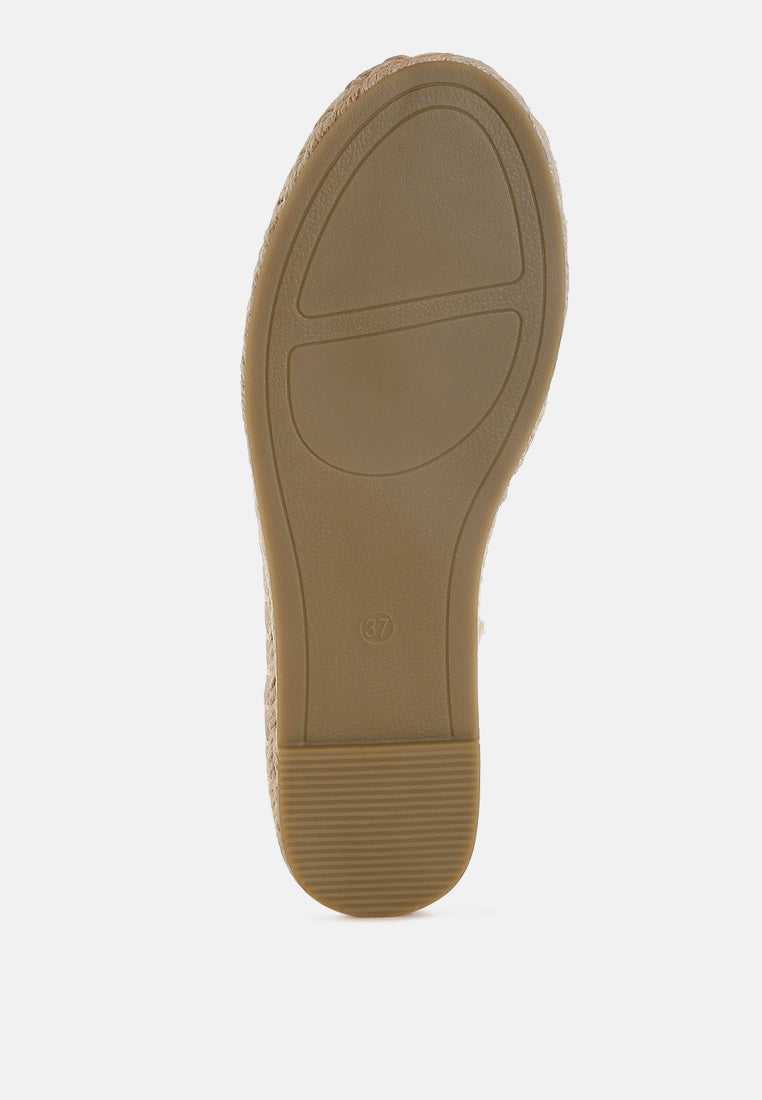 Sonara Mesh Flat Espadrille Sandals-4