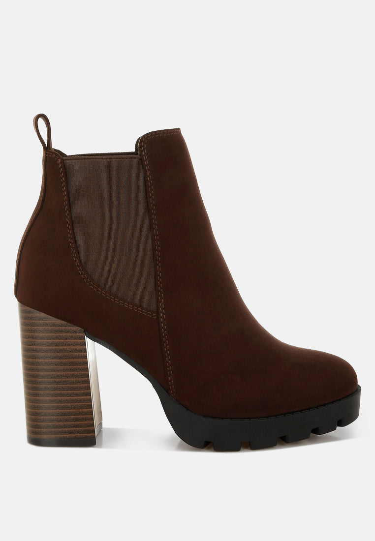 Sonia Block Heeled Chelsea Boots-6