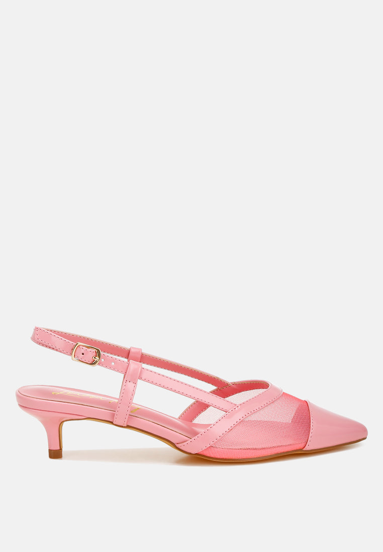 Temptress Mesh Slingback Sandals-5