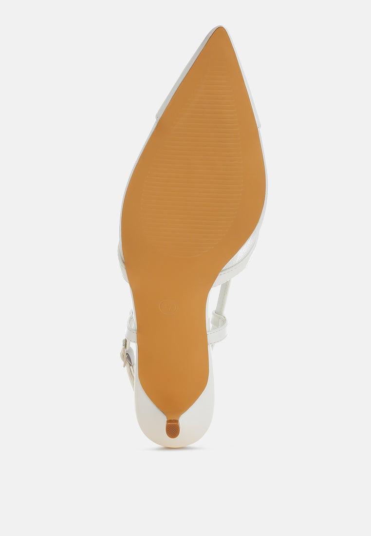 Temptress Mesh Slingback Sandals-4
