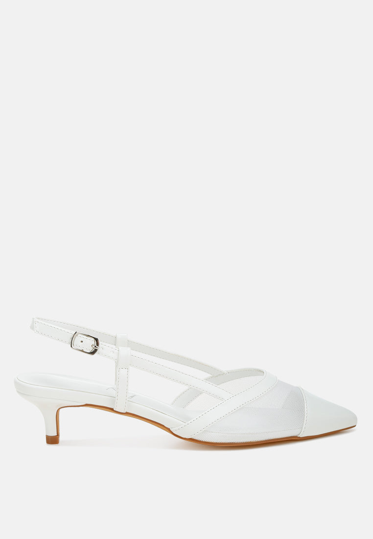 Temptress Mesh Slingback Sandals-0