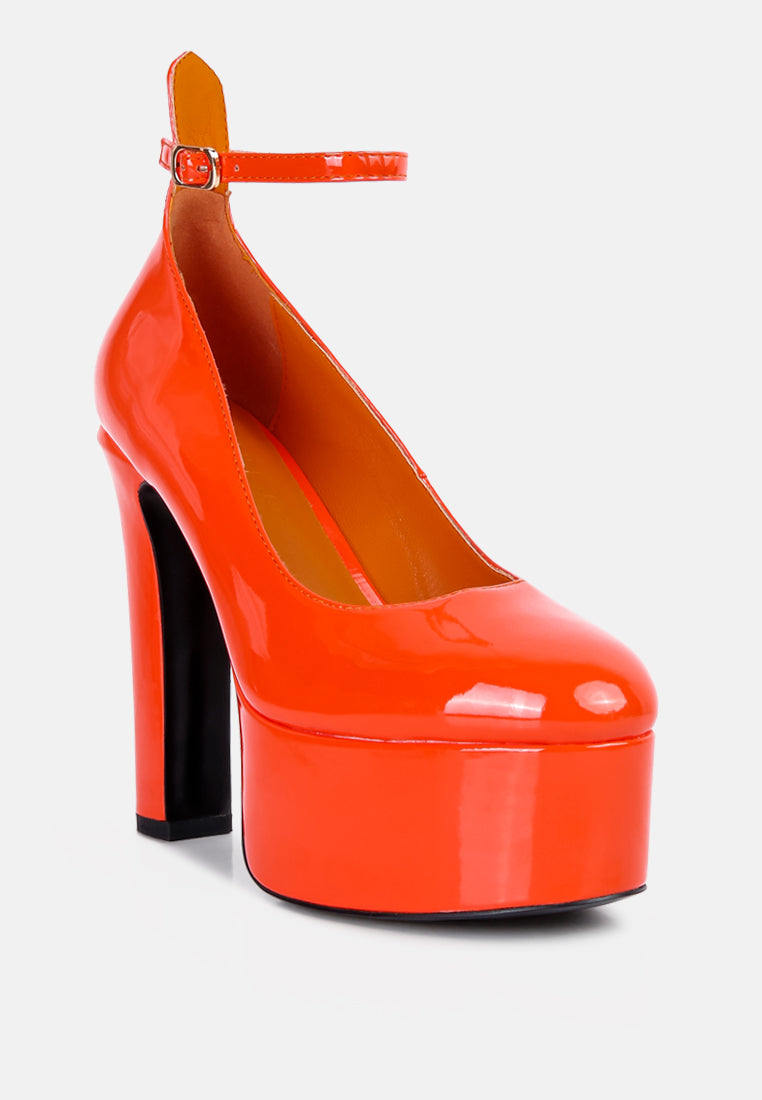 Babe Heaven Patent Pu Sandals-1