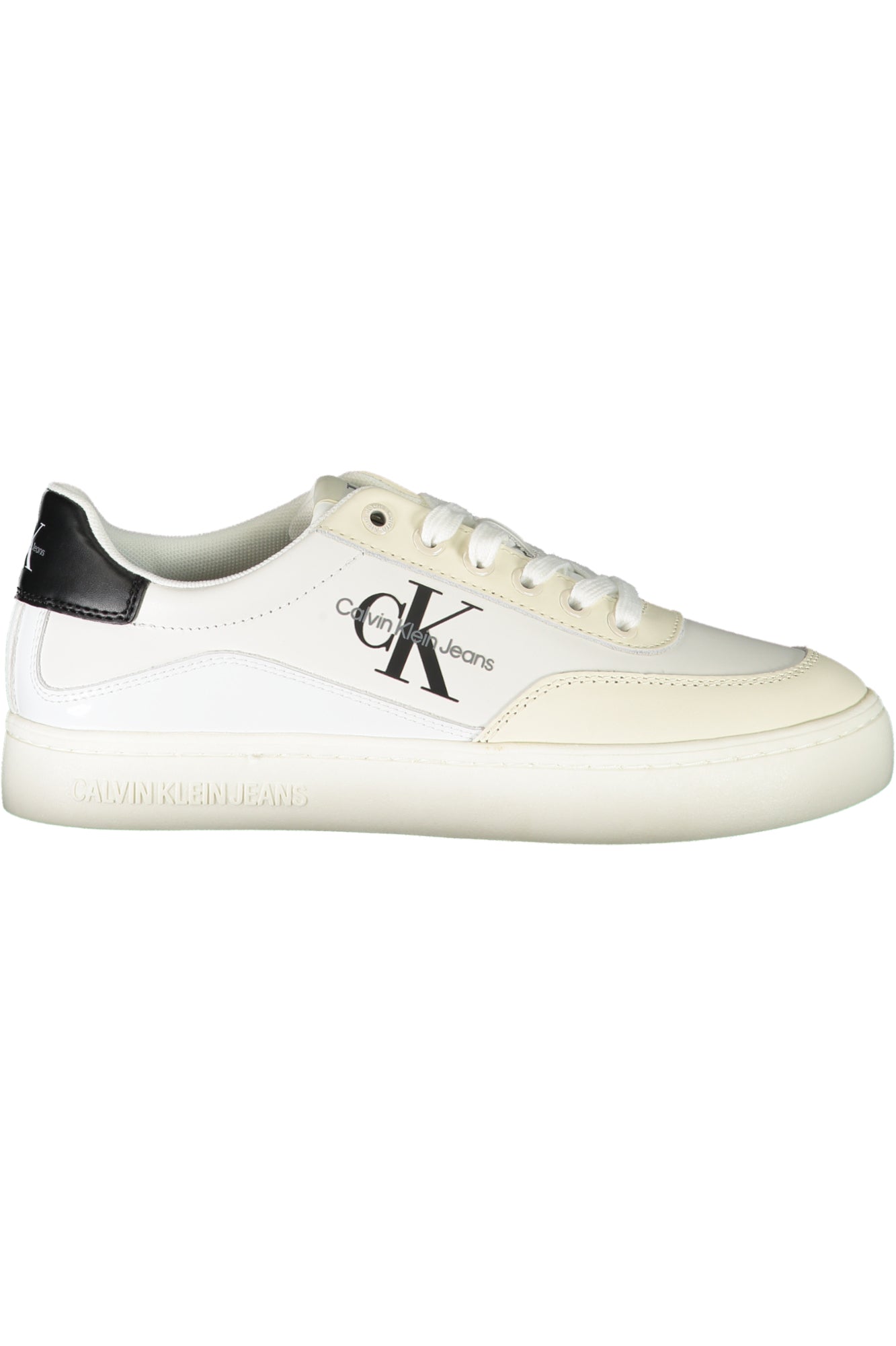 CALVIN KLEIN WHITE WOMEN'S SPORTS SHOES-0