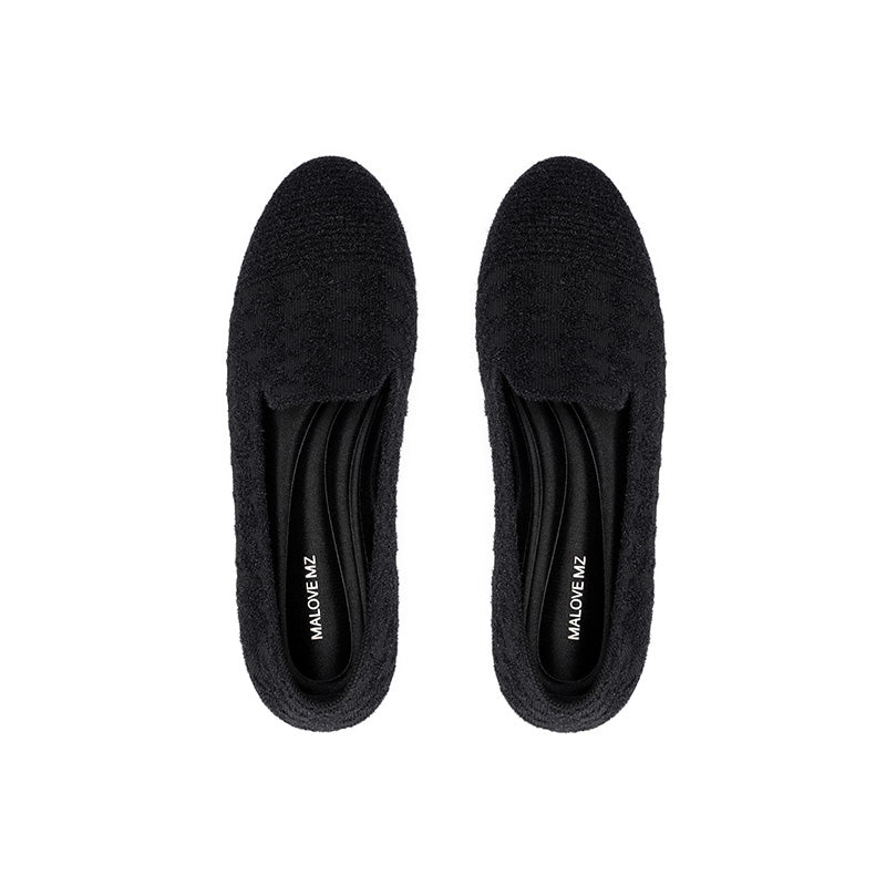 Comfortable Slip On Round Toe Flat Loafers-3