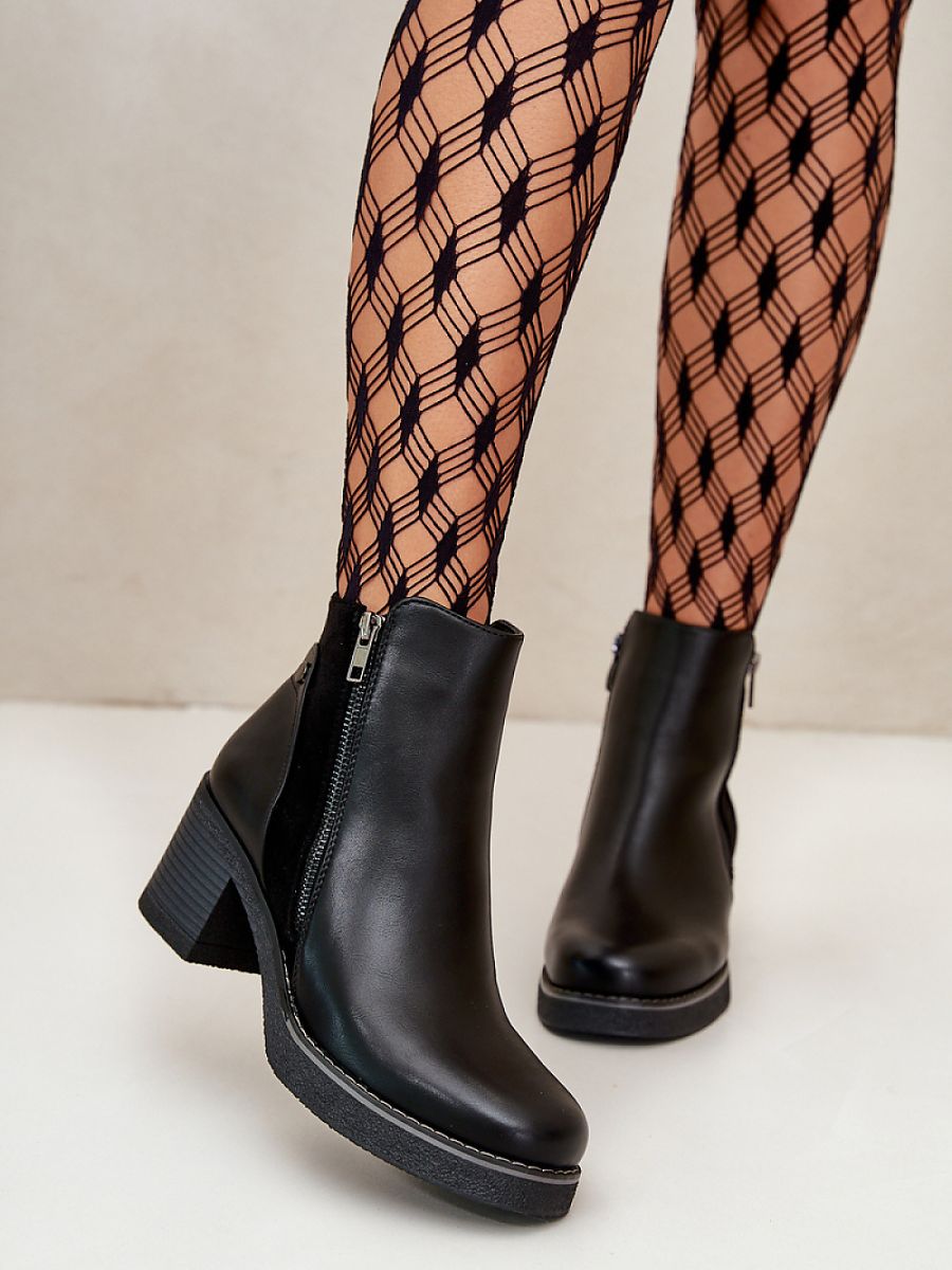 Heel boots model 199291 Step in style-1