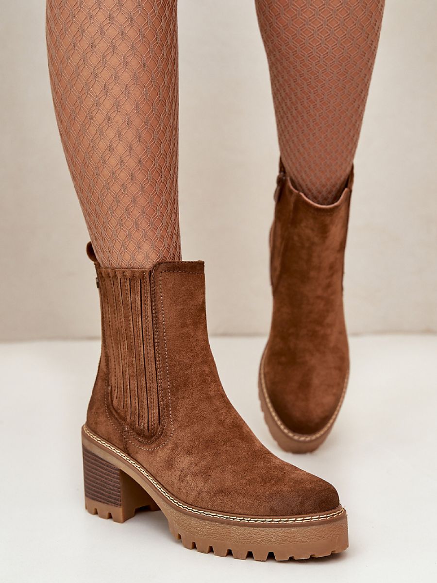 Heel boots model 199300 Step in style-1