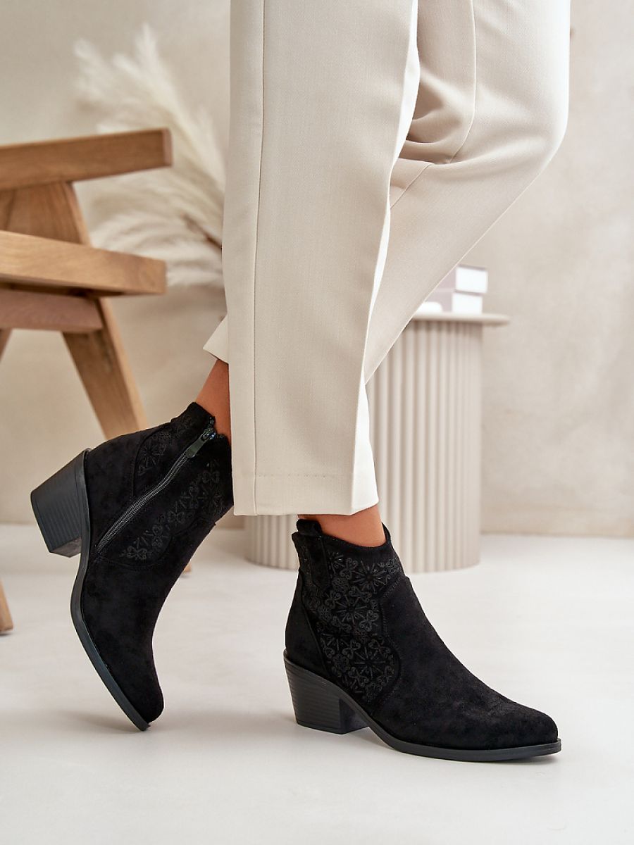 Heel boots model 199416 Step in style-2