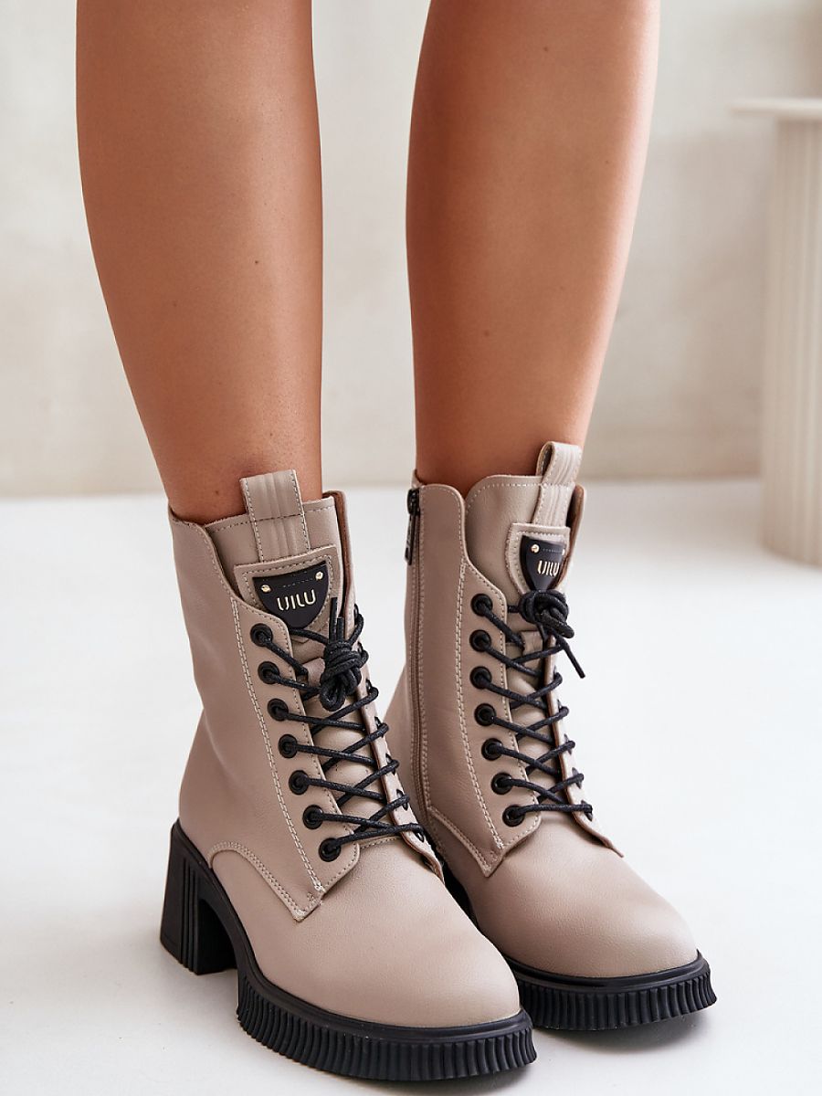 Heel boots model 201012 Step in style-2