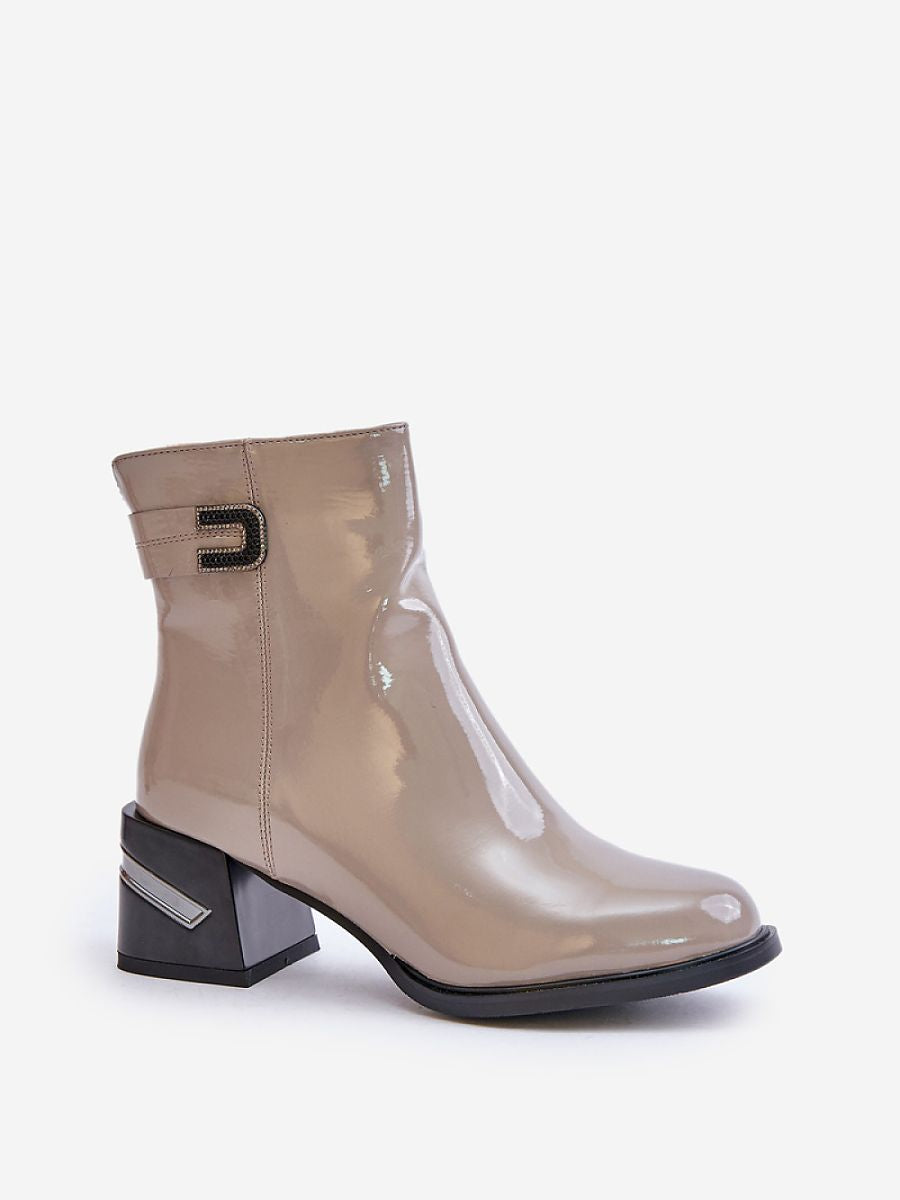 Heel boots model 201017 Step in style-1