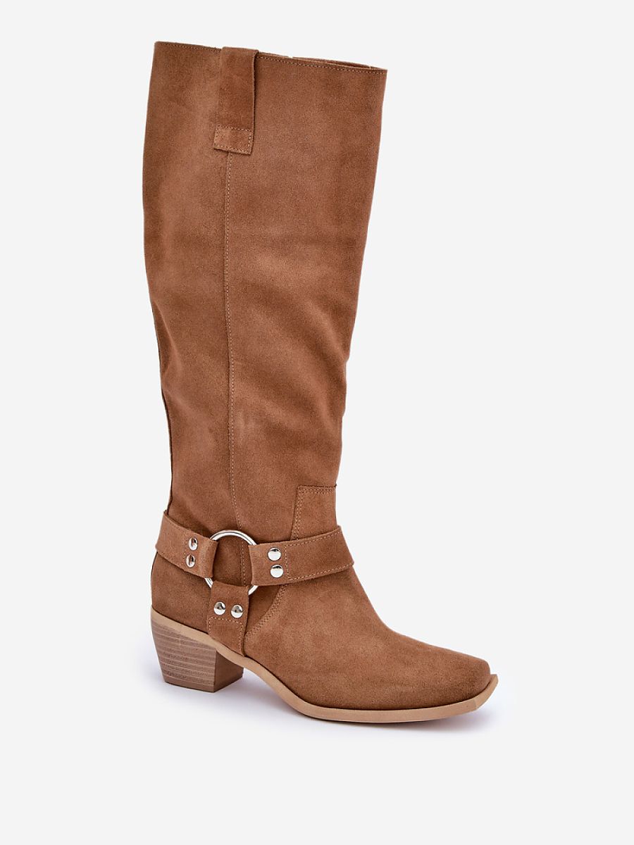 Heel boots model 203900 Step in style-1