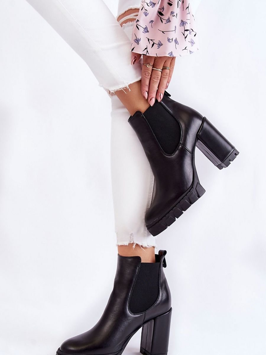 Heel boots model 173759 Step in style-0