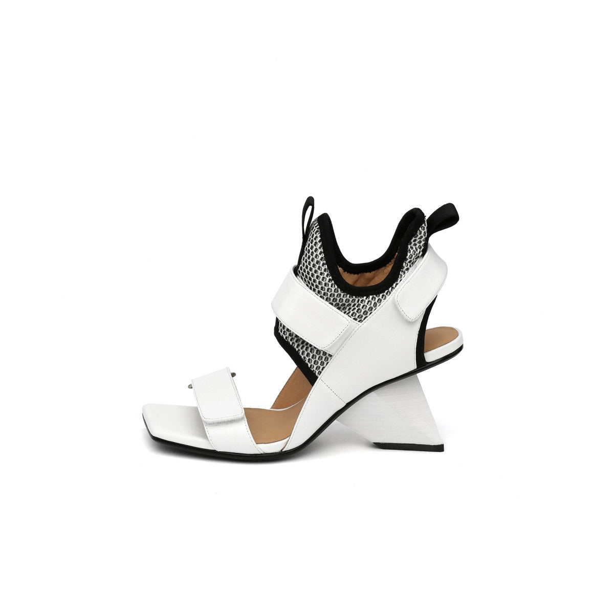 Edgy Ankle Wrap Wedges-5