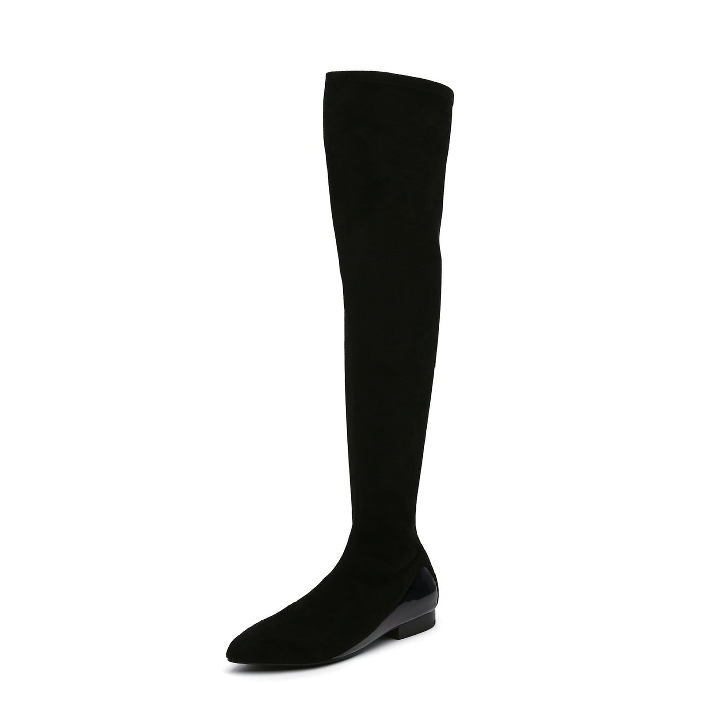 Flat Knee High Boots-1