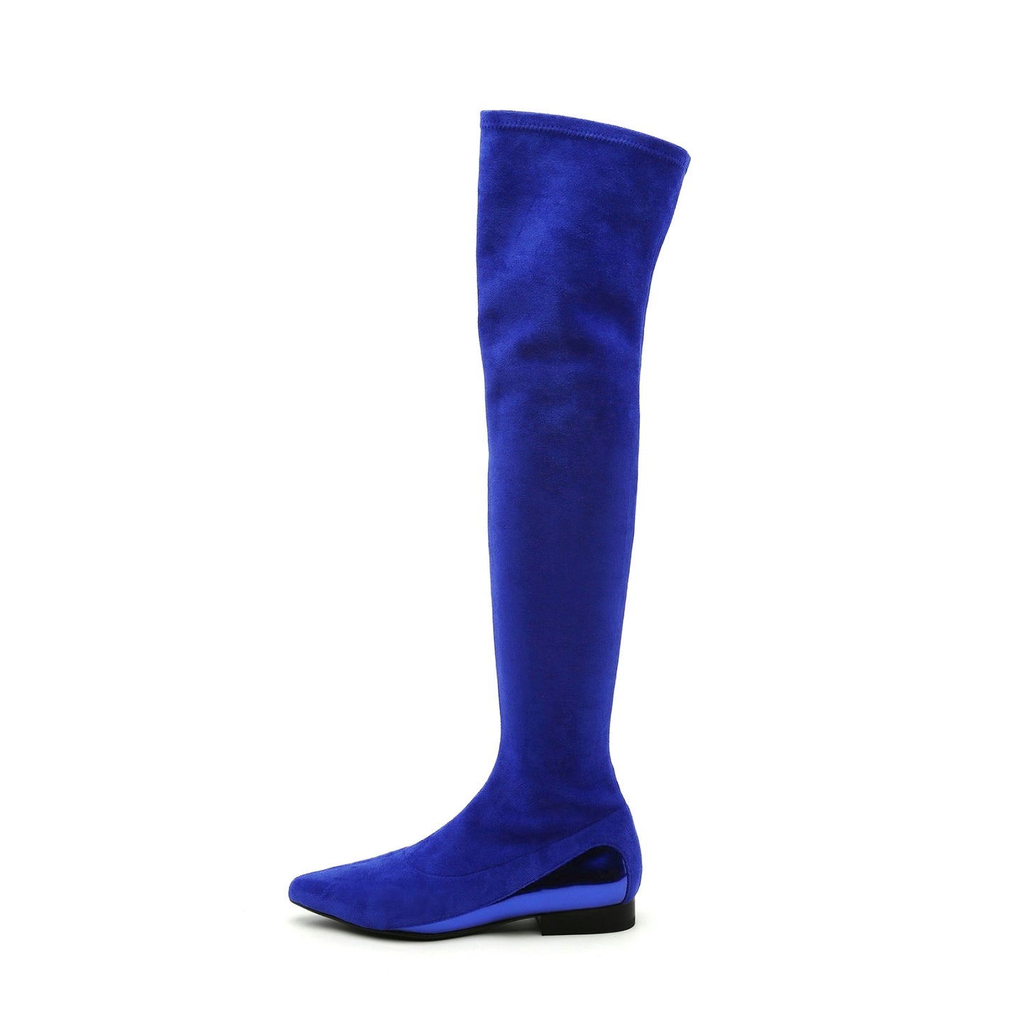 Flat Knee High Boots-5