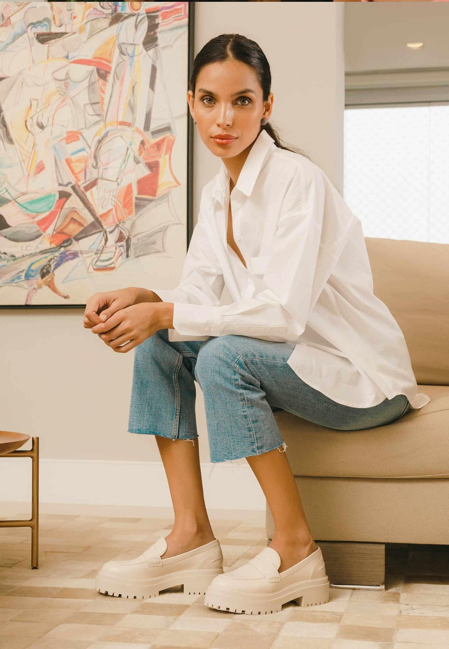 Mangará Carvalho Women's Leather Loafers-4