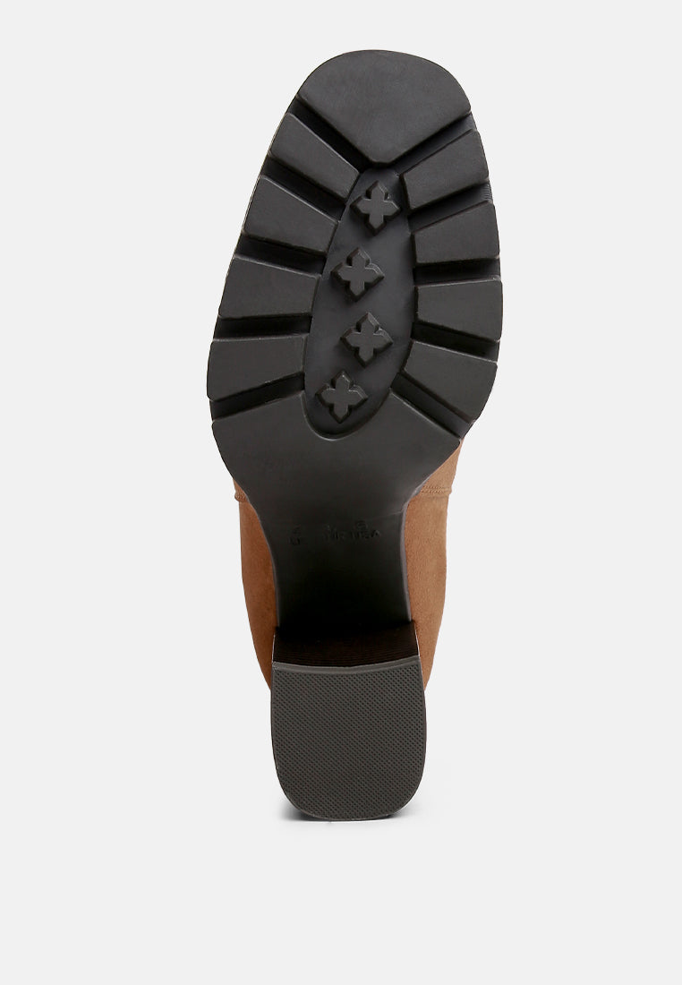 Sonia Block Heeled Chelsea Boots-4