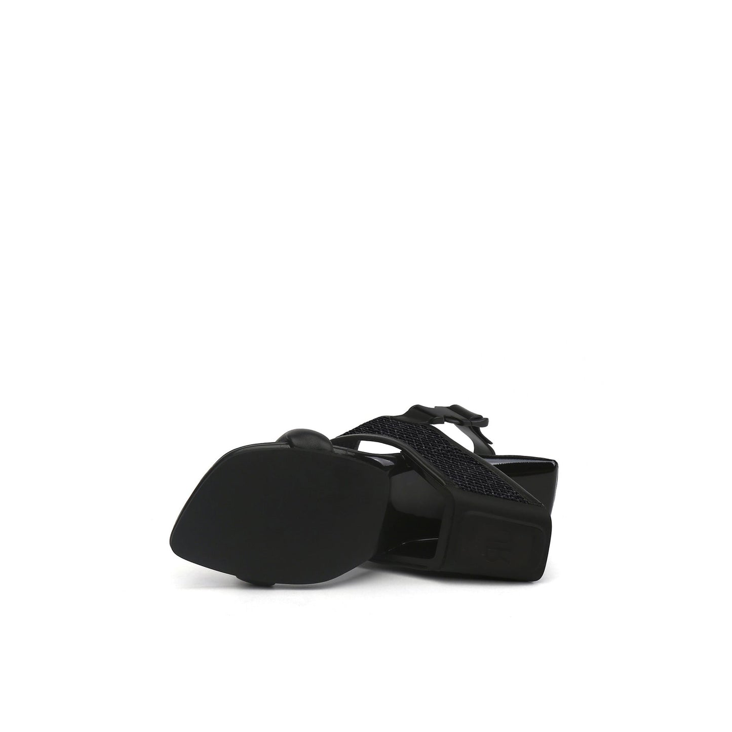 Square Toe Wide Strap Slingback Sandals-4