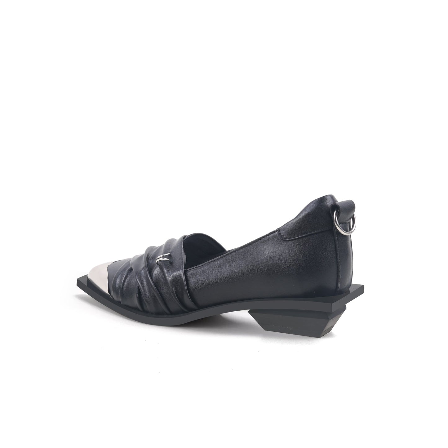 Textured Kitten Heels-3