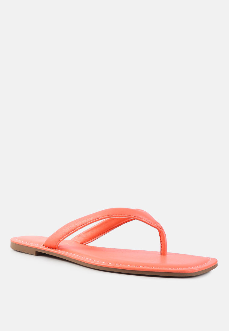 Tolpo Square Toe Thong Flats-2