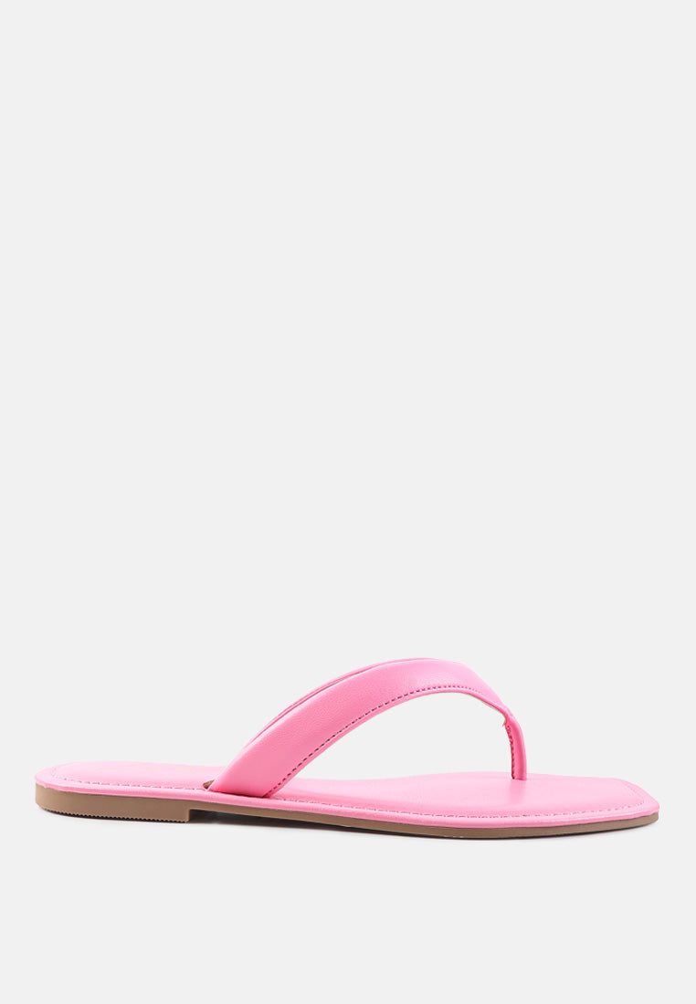 Tolpo Square Toe Thong Flats-6
