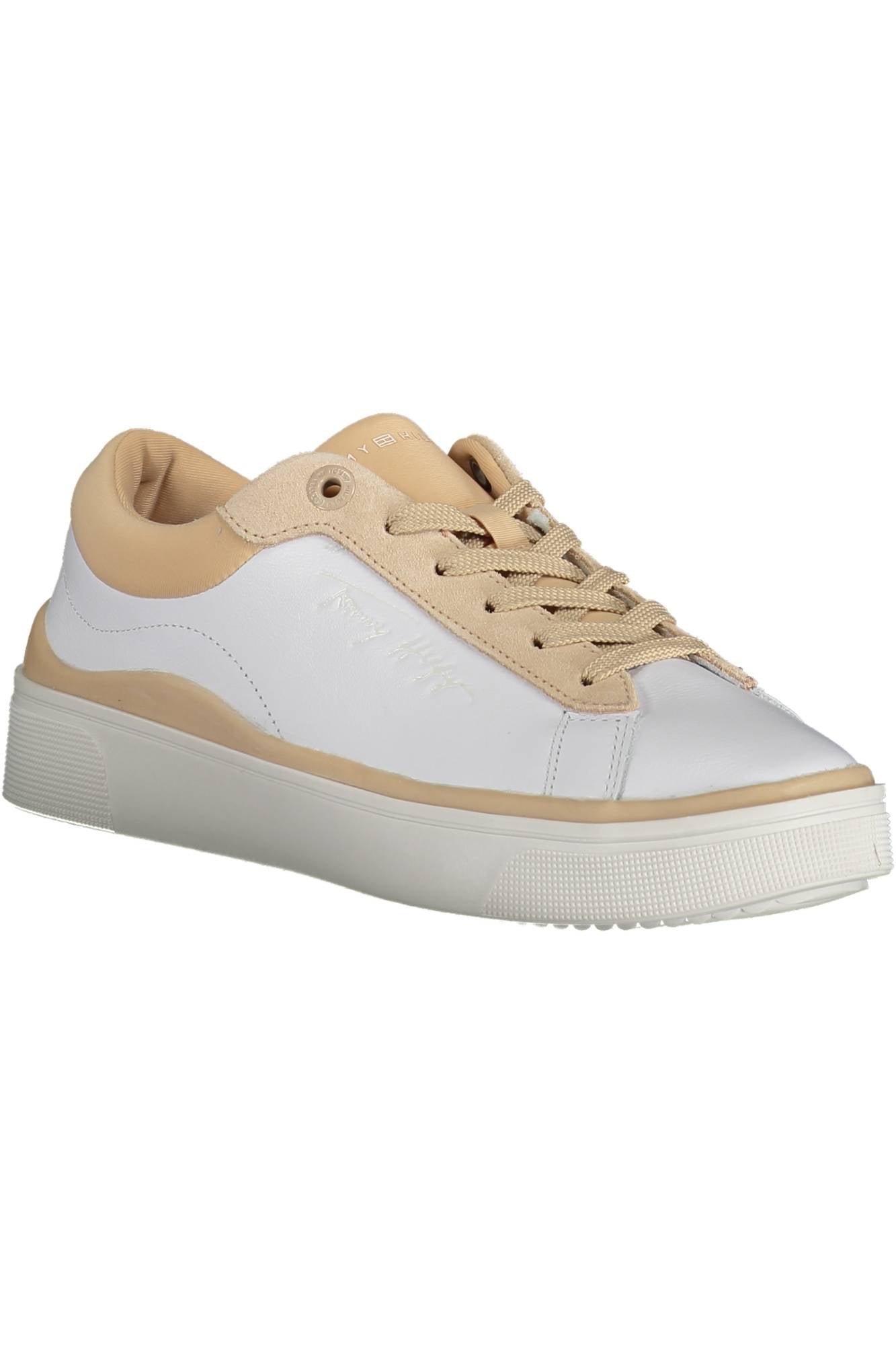 TOMMY HILFIGER WHITE WOMEN'S SPORTS SHOES-1