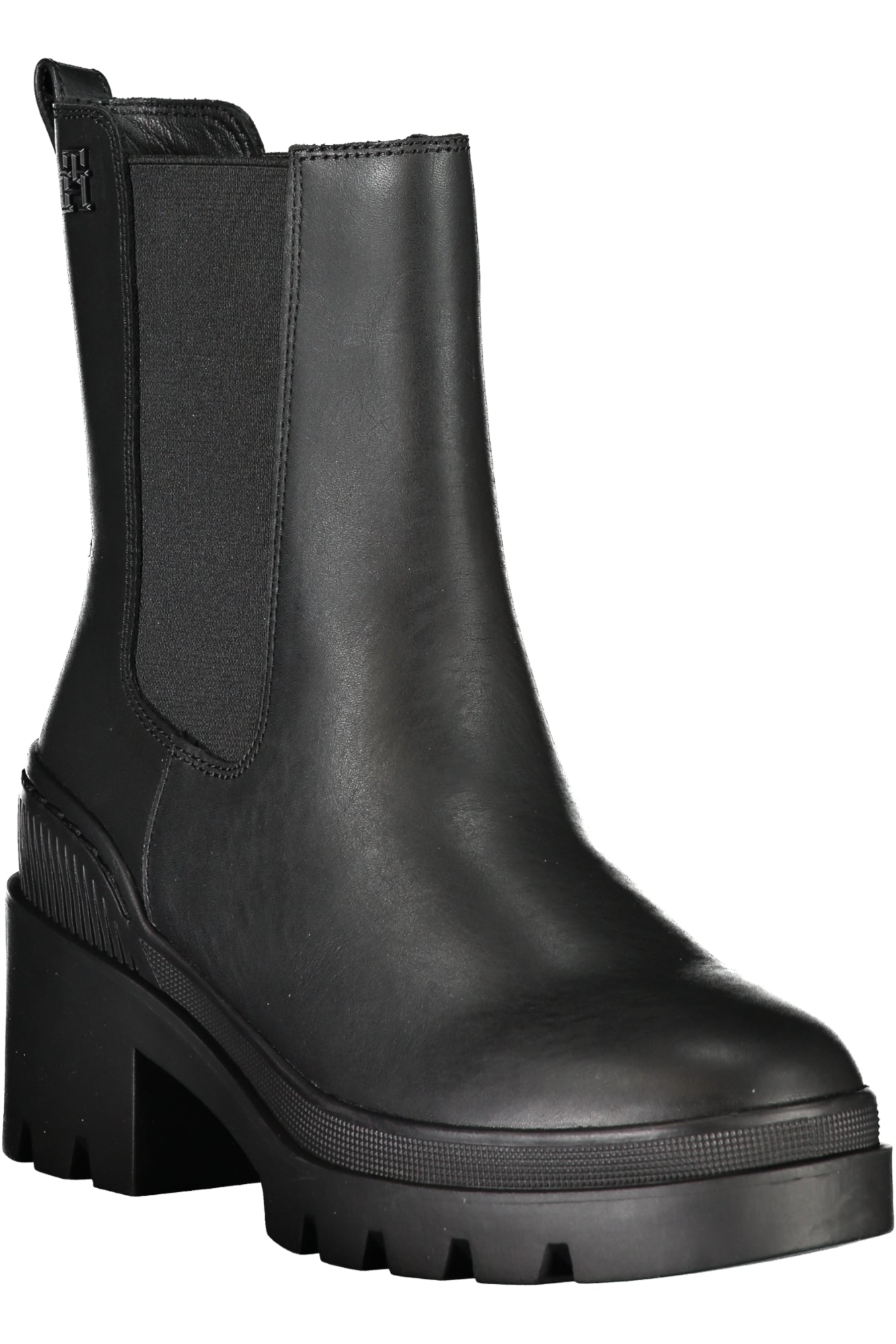 TOMMY HILFIGER BLACK WOMEN'S FOOTWEAR BOOT-1