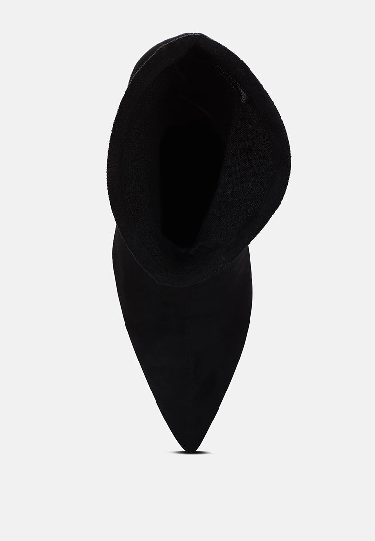 Tweeple Stiletto Boot With A Pointed Toe-3