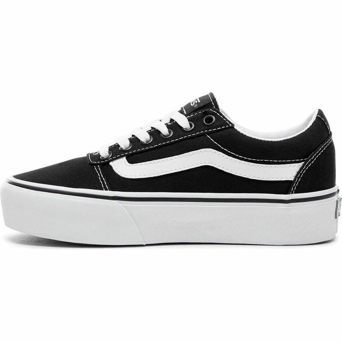 Women's casual trainers Vans WM Ward Platform Black-7