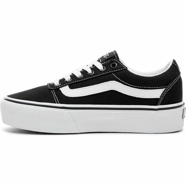 Women's casual trainers Vans WM Ward Platform Black-7