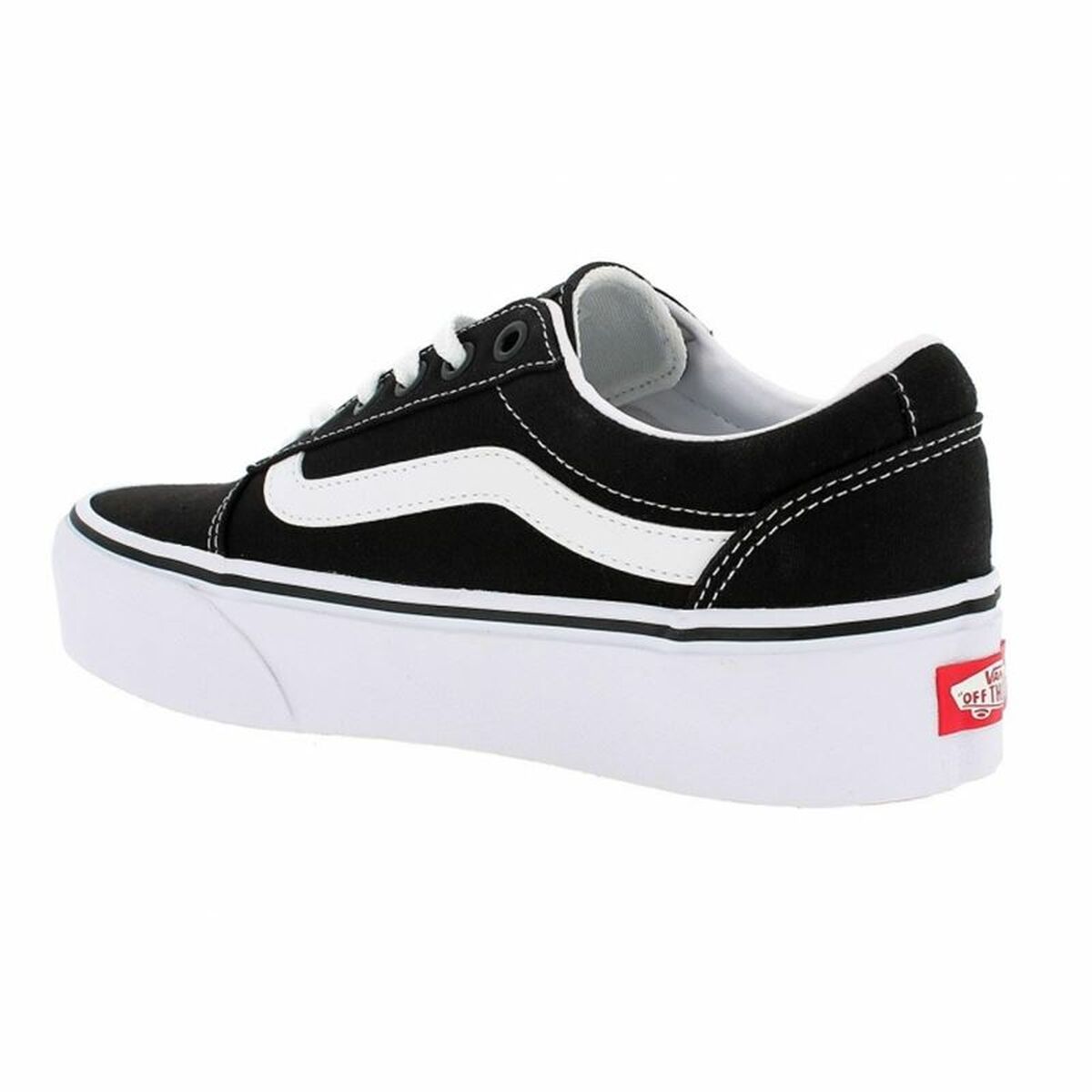 Women's casual trainers Vans WM Ward Platform Black-3