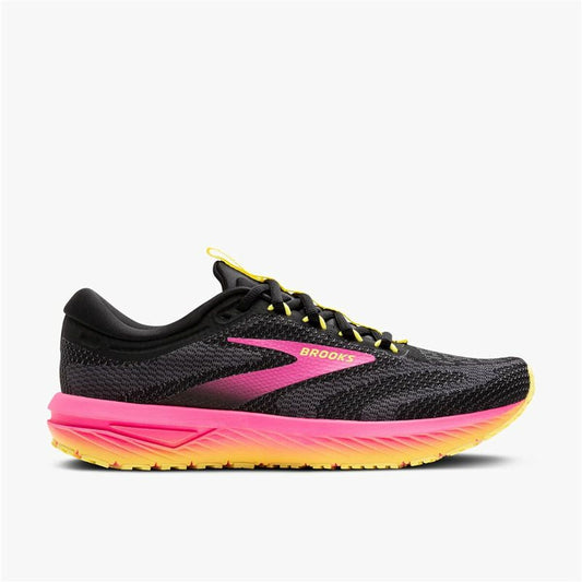 Sports Trainers for Women Brooks Revel 7 Black Pink-0