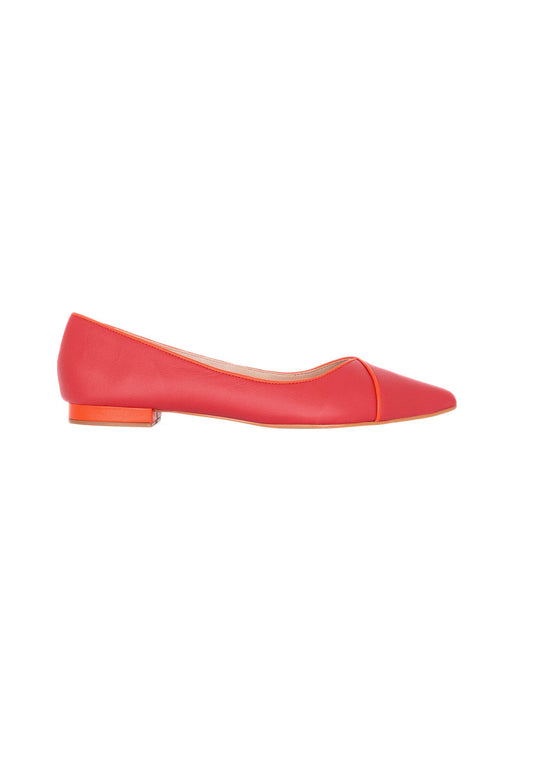 Stylish Mangará Ariri Leather Ballerinas-0