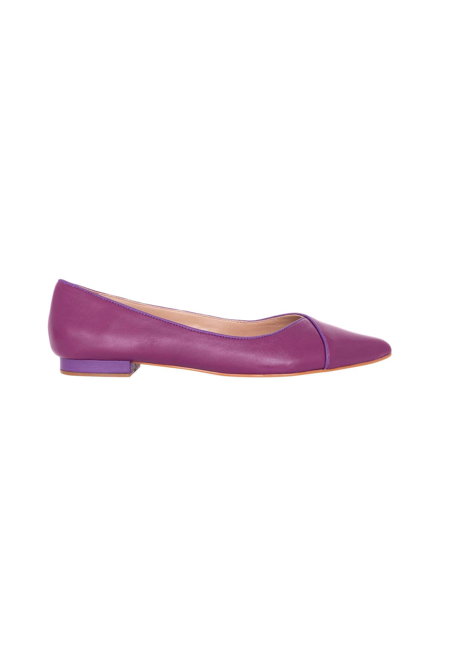 Stylish Mangará Ariri Leather Ballerinas-6