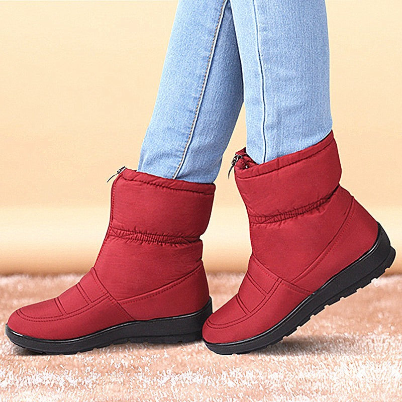 thick women snow boots