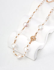 Natural Baroque Pearl Necklace-2